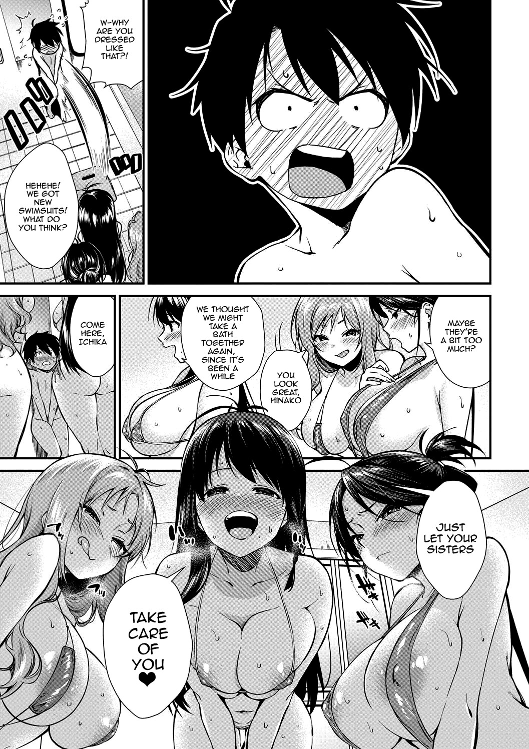 Hentai Manga Comic-Let's Have Sex With These Onee-chans-Read-13